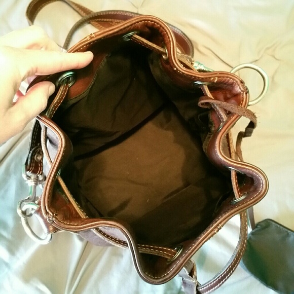 *SOLD* Rugby / m0851 leather convertible backpack - Picture 7 of 8